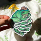 Cowboy Frog Sticker