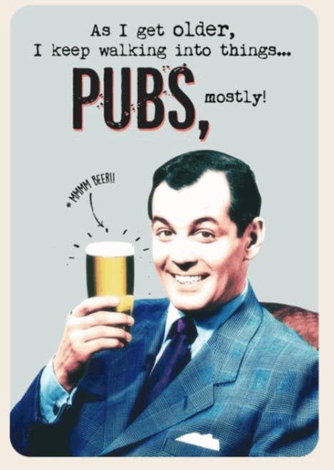 Pubs Blank Greeting Card – Snark Gifts