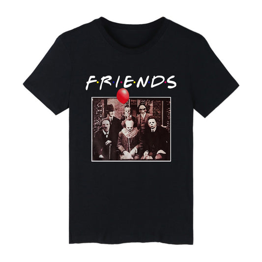 Friends Horror Characters T-Shirt