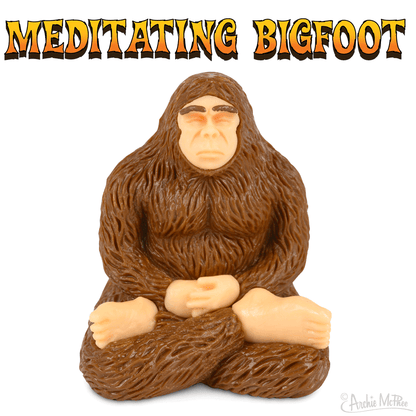 Meditating Mini Bigfoot -Your choice of color!