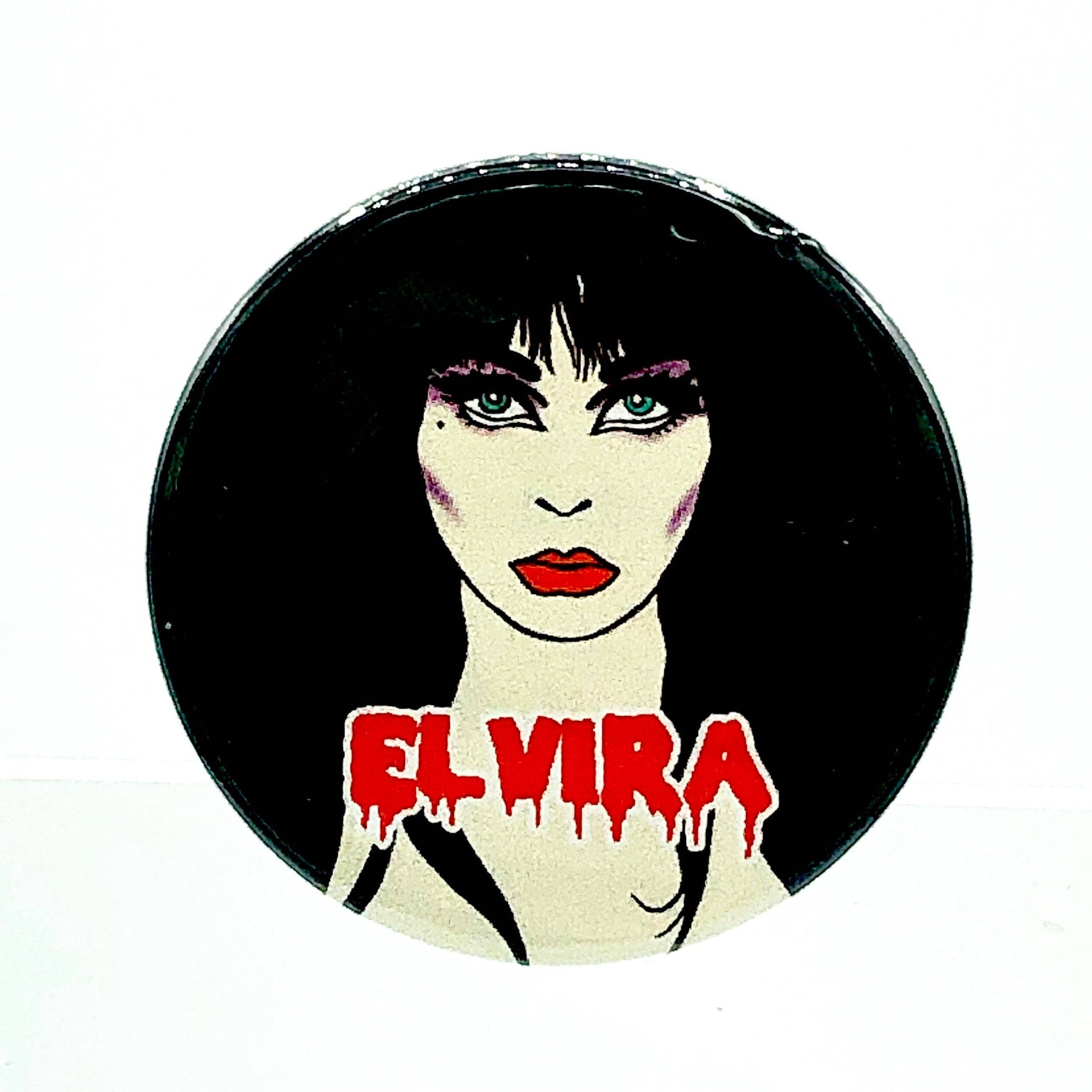 Elvira Button Pin Badge – Snark Gifts