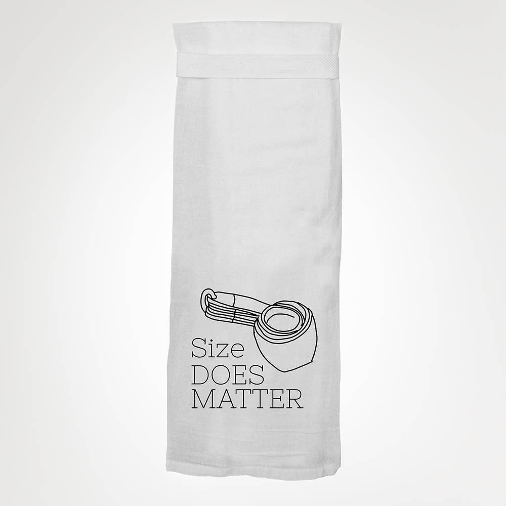 Size Does Matter KITCHEN TOWEL