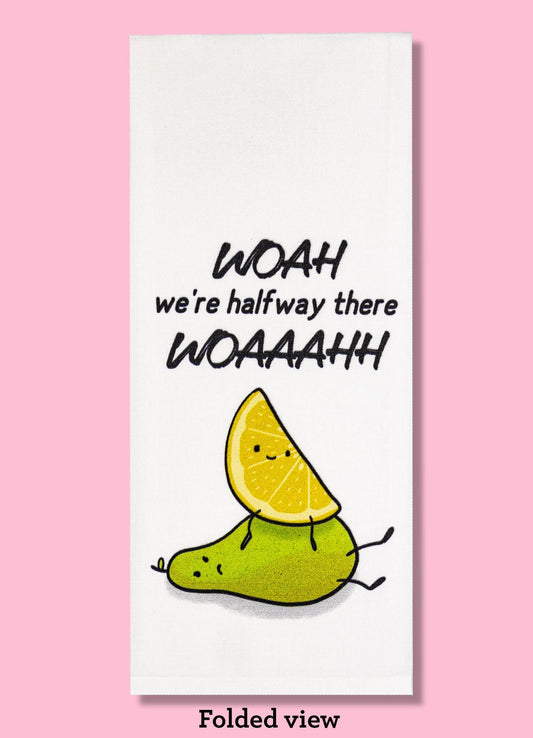 Lemon on a Pear - Misheard Song Lyrics Dishtowel