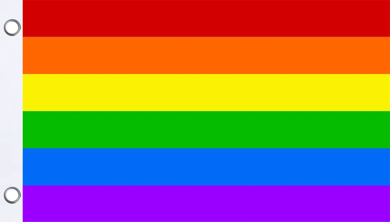 Rainbow Pride Flag 3' x 5'